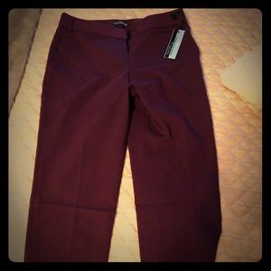 Express editor ankle low rise straight leg 0R